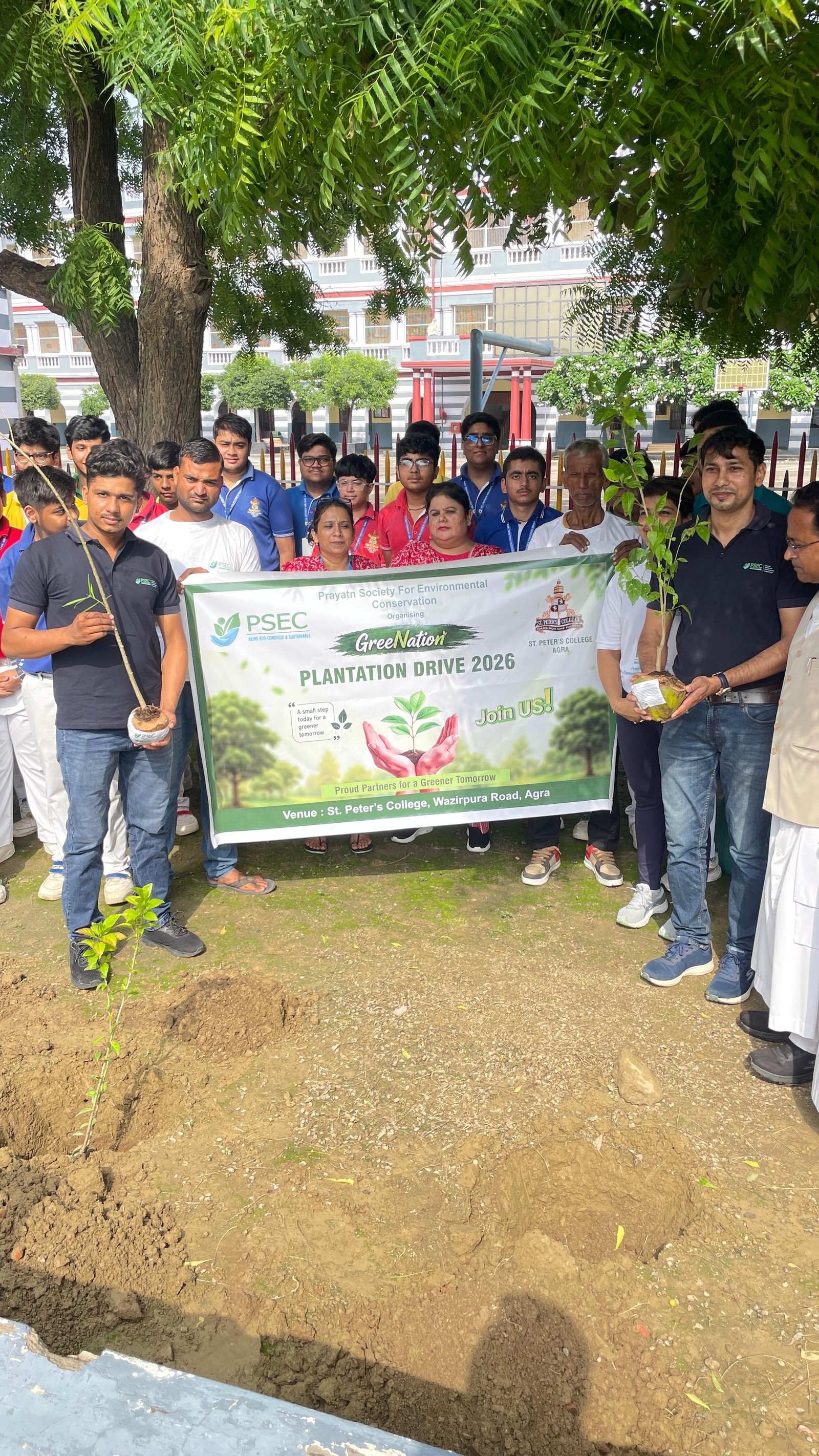 Tree Plantation Drive for a Greener Environment